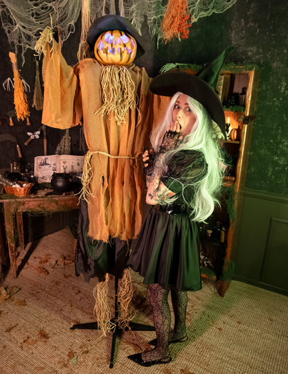 Animovaná dekorace zlé dýně 190 cm