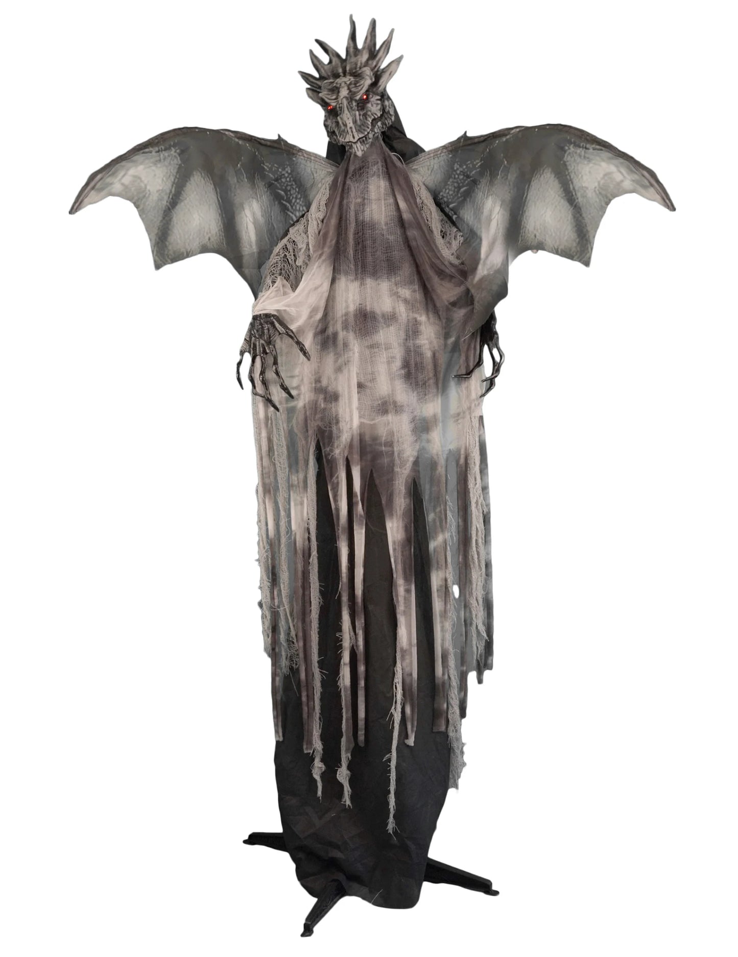 Dekorace animovaného obřího draka 175 cm