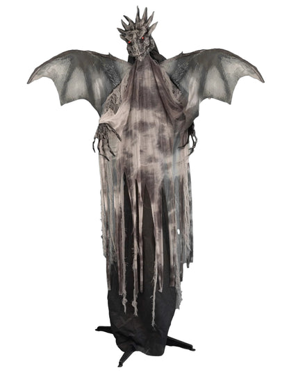 Dekorace animovaného obřího draka 175 cm