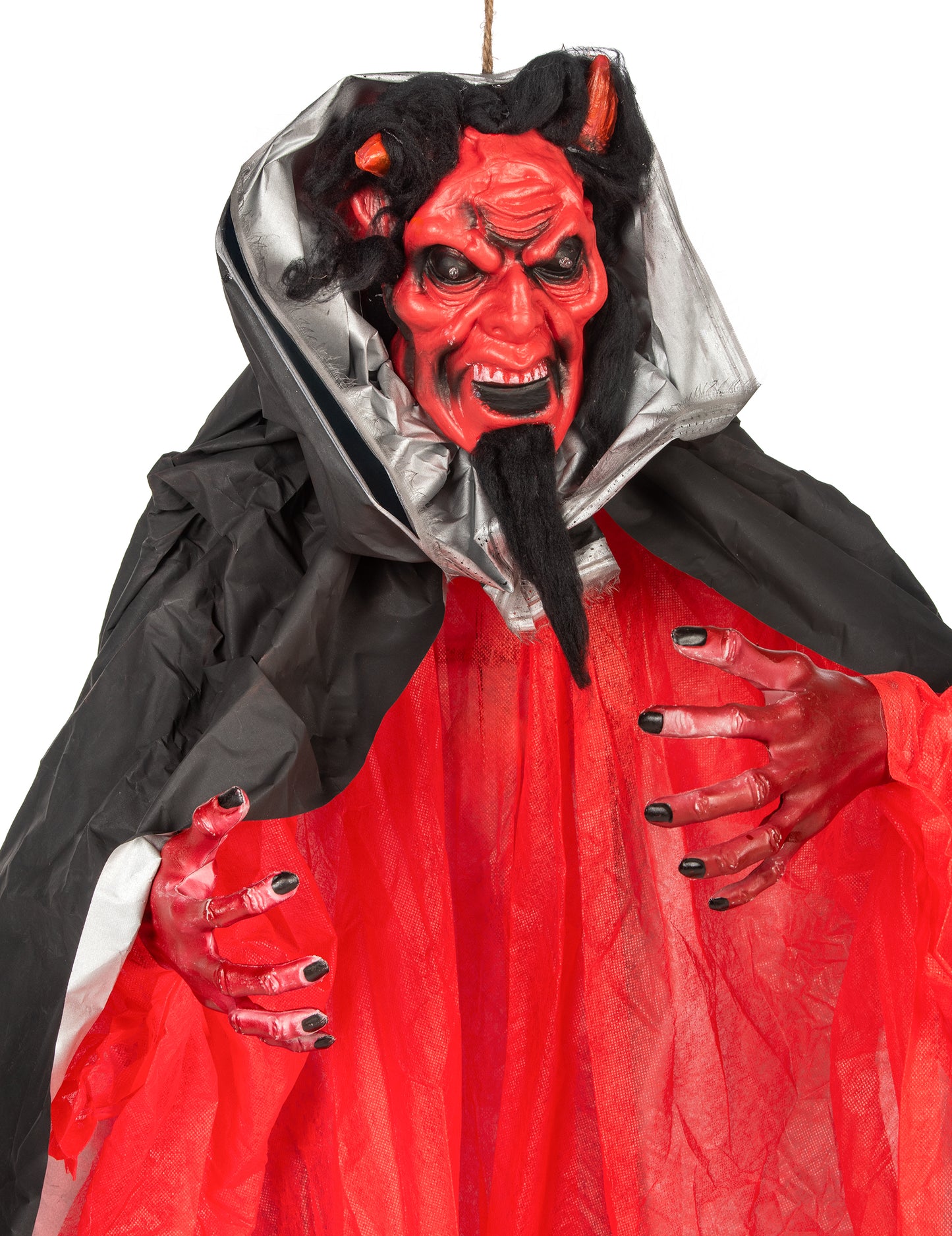 Animovaný a svítící dekorační démon 190 cm