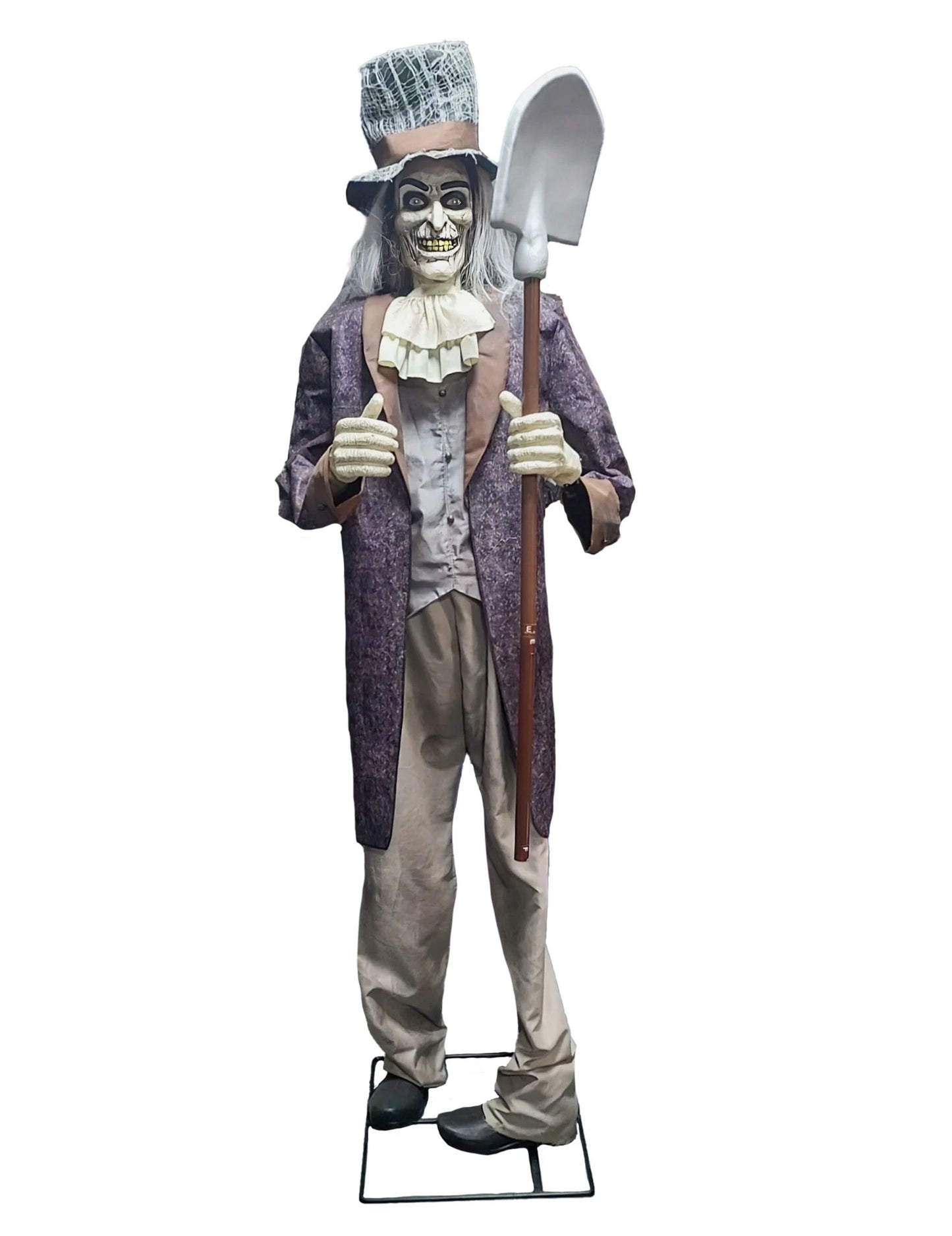 Animovaná a zvuková dekorace hrobníka 200 cm