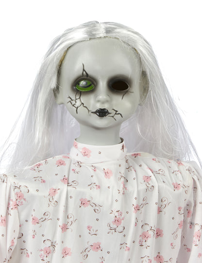 Děsivá dvojčata, animovaná a zvuková dekorace 130 cm