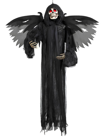 Animovaná zvuková a světelná dekorace Dizzy Demon 165 cm