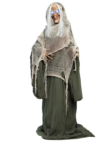 Čarodějnice Andromeda 153 Animovaná dekorace se zvukem a světlem cm