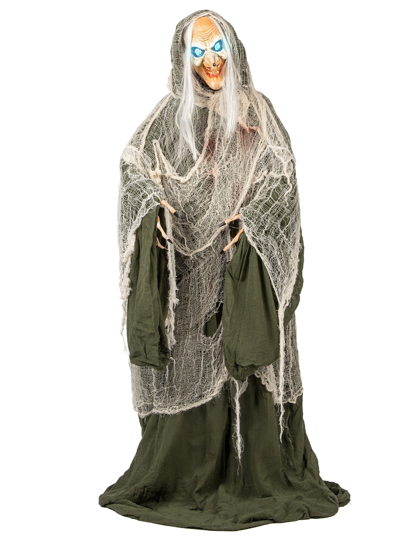 Čarodějnice Andromeda 153 Animovaná dekorace se zvukem a světlem cm