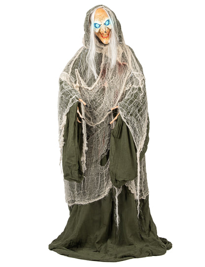 Čarodějnice Andromeda 153 Animovaná dekorace se zvukem a světlem cm