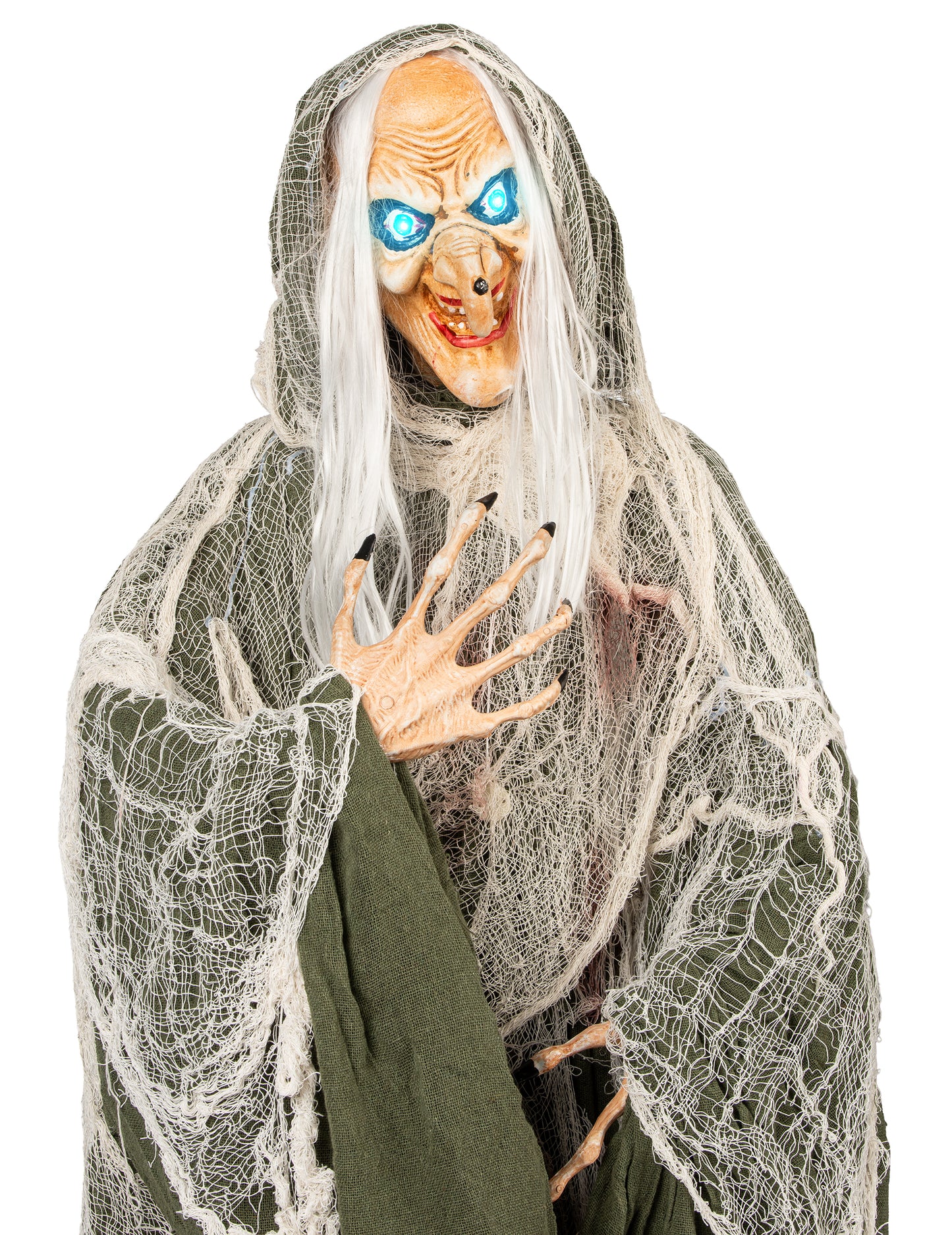 Čarodějnice Andromeda 153 Animovaná dekorace se zvukem a světlem cm