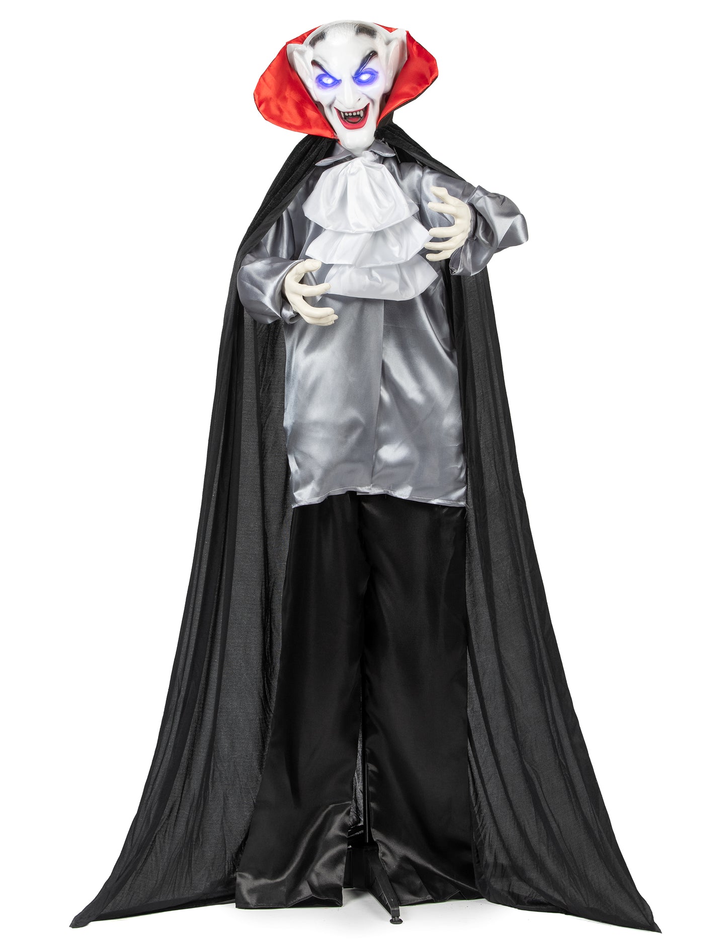 Animovaná zvuková a světelná dekorace Smiling Vampire 165 cm