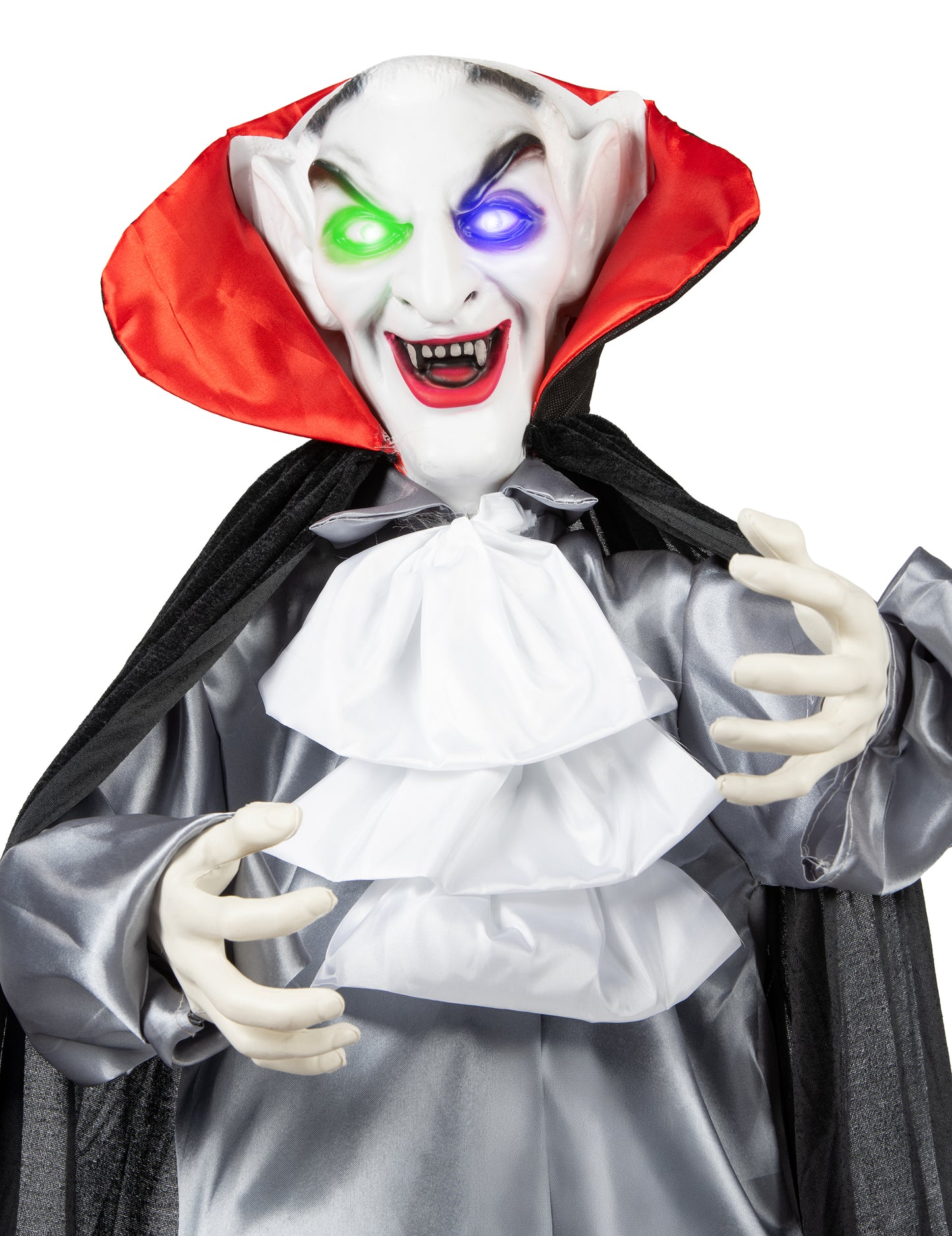 Animovaná zvuková a světelná dekorace Smiling Vampire 165 cm