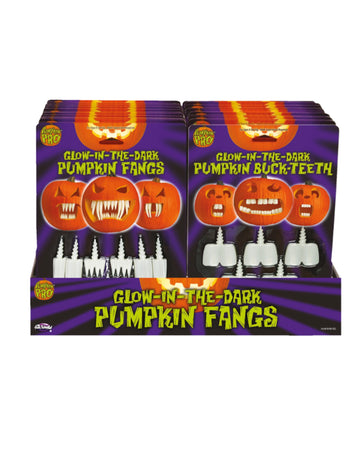 Dýňová dekorace svítící ve tmě