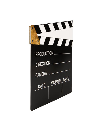 Dekorace kino klapka 28 x 28,5 cm v přizpůsobitelném kartonu