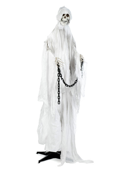 Dekorace s připoutaným duchem 190 cm