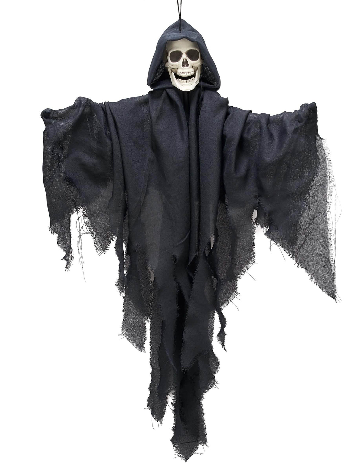 Černá závěsná dekorace smrtka na halloween