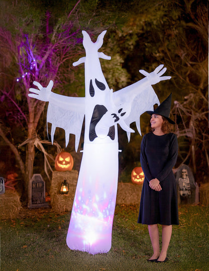 Nafukovací dekorace Křičící duch 245 cm