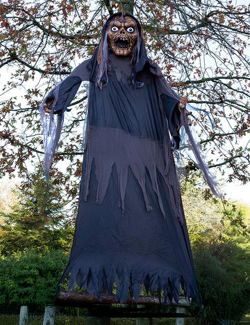 Décoration Halloween Sorcière Zombie Suspendu 350cm