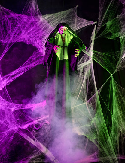 Náboženská světelná dekorace s motivem zombie 137 cm