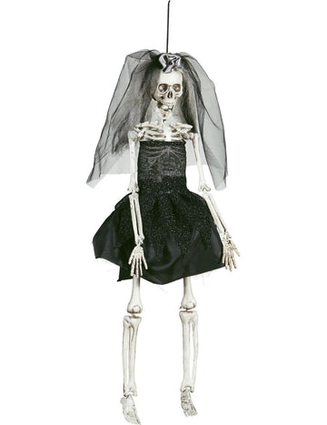Černá svatební dekorace 42 cm Halloween