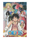 Décoration murale One Piece Cake Island multicolore avec œillets métalliques