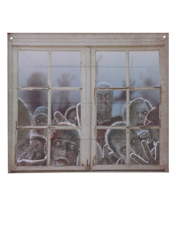 Dekorace okna Zombie 80 x 90 cm