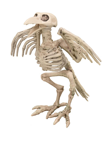 Dekorace havraní kostry 19,5 cm Halloween