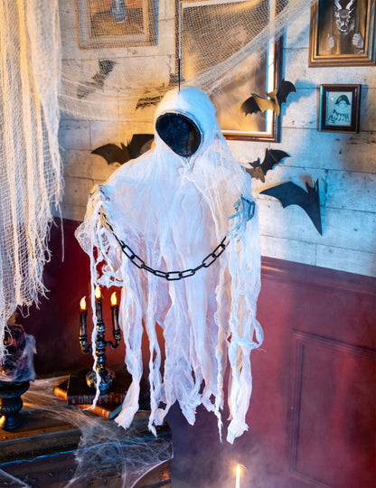 Dekorace kostry spoutané Smrtky 100 cm Halloween