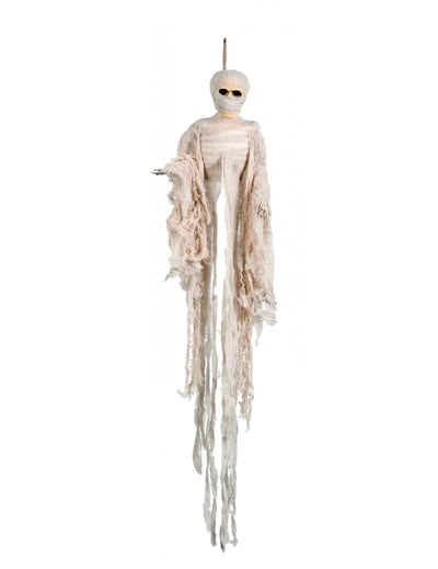 Dimensions de la décoration squelette momie pour Halloween