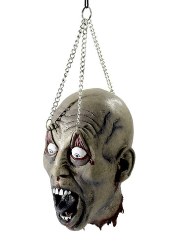 Halloweenská dekorace na zavěšení hlavy