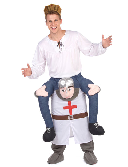 Kostým rytíře na zádech pro dospělé
