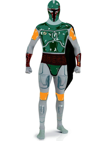 Kostým pro dospělé Boba Fett Star Wars - druhá kůže