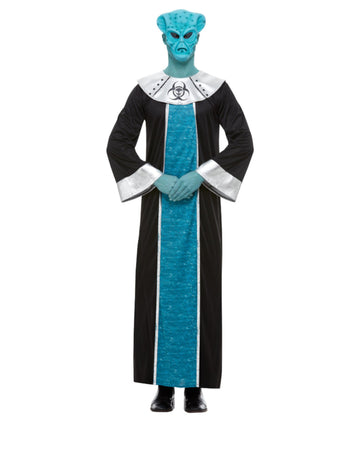Pánský kostým modrého mimozemšťana