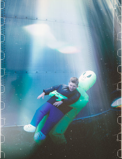 Nafukovací kostým mimozemšťana pro děti