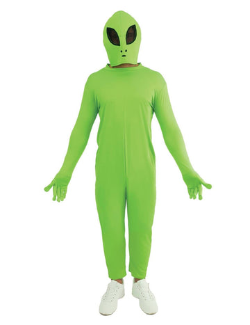 Kostým zeleného mimozemšťana pro dospělé