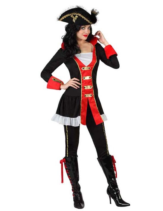 Kostým pirátská admirála pro ženy 