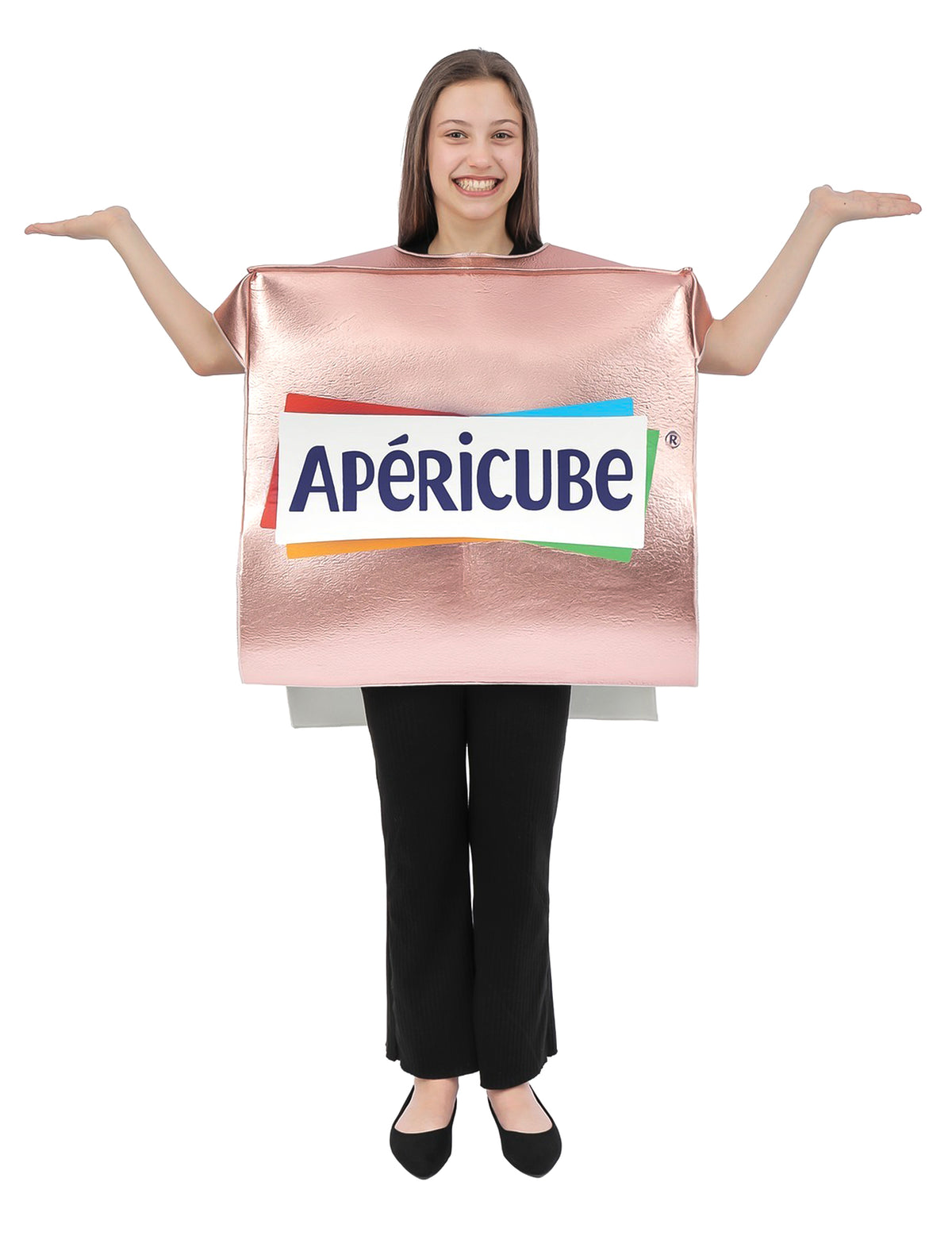 Růžový kostým Apéricube™ pro děti
