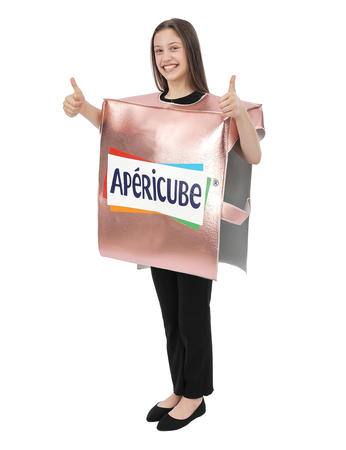 Růžový kostým Apéricube™ pro děti