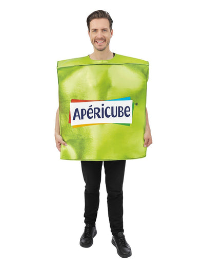 Kostým Apéricube™ zelený pro dospělé