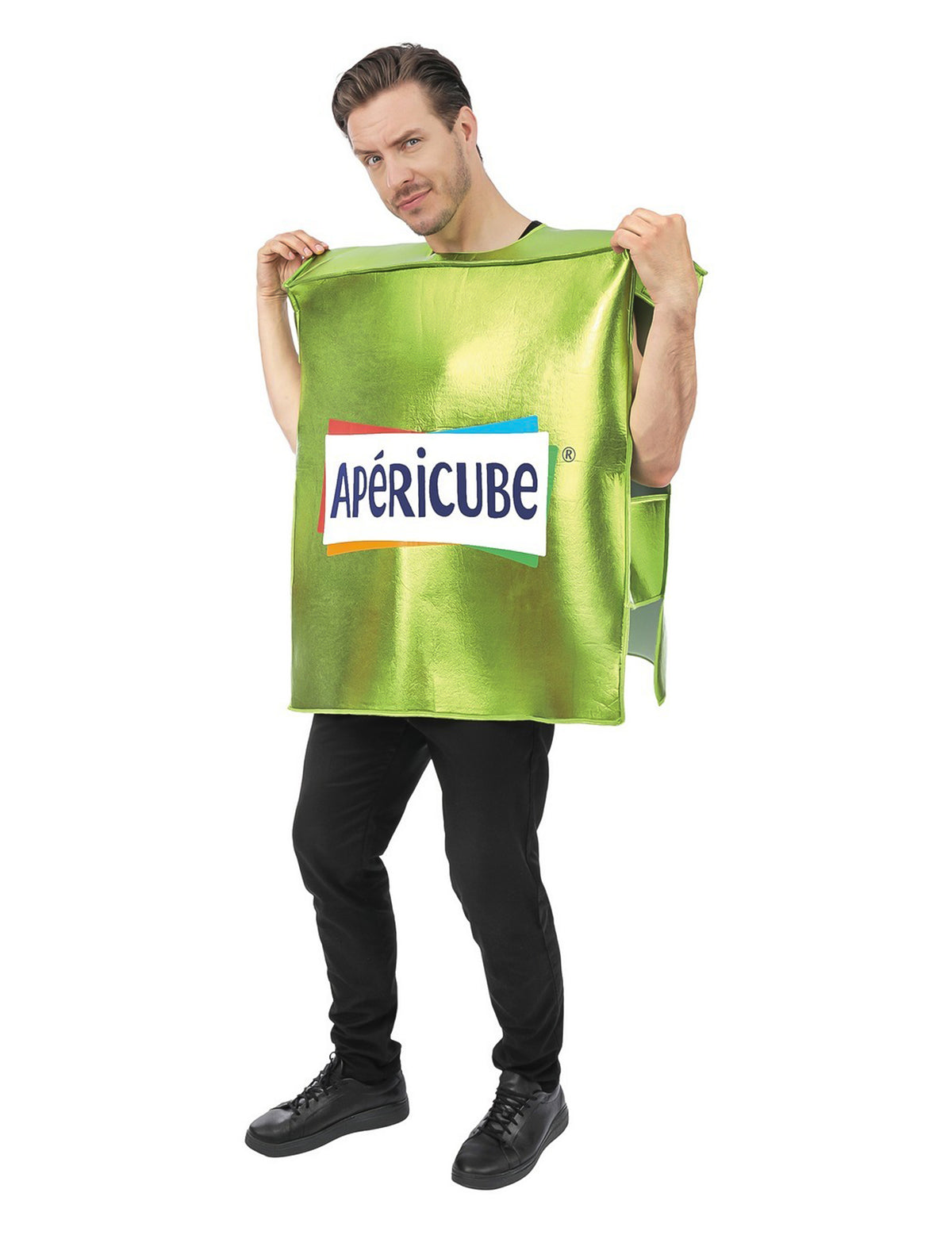 Kostým Apéricube™ zelený pro dospělé