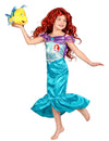 Déguisement Ariel la Petite Sirène basique pour fille turquoise et violet
