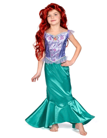 Klasický dívčí kostým Malé mořské víly Ariel