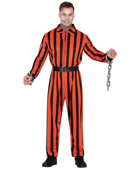 Déguisement arlequin prisonnier homme