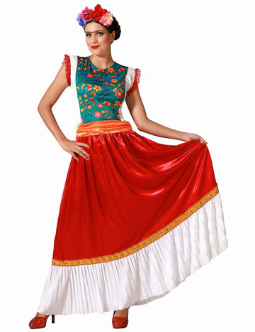 Dámský kostým mexického umělce