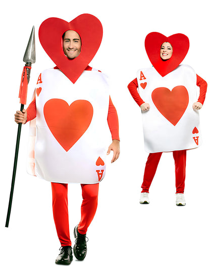 Déguisement As de cœur adulte