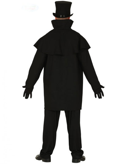 Kostým vraha z 19. století