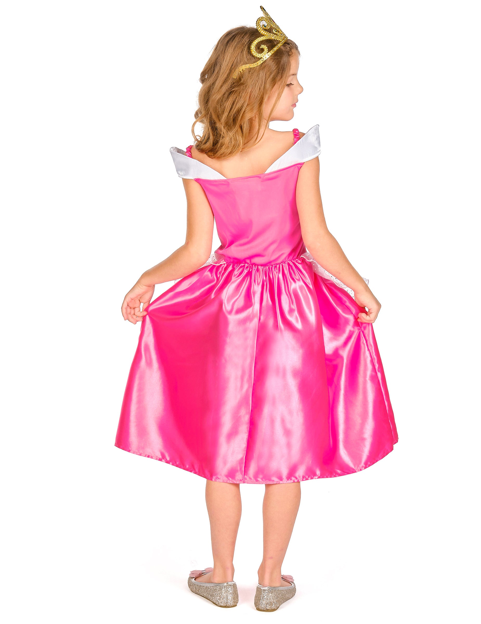 Vue de dos du déguisement Aurore La Belle au bois dormant™