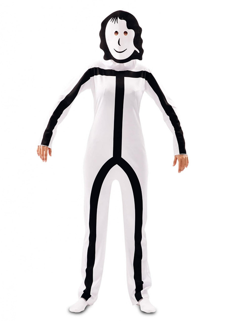 Dámská maska ke kostýmu Stickman pro dospělého