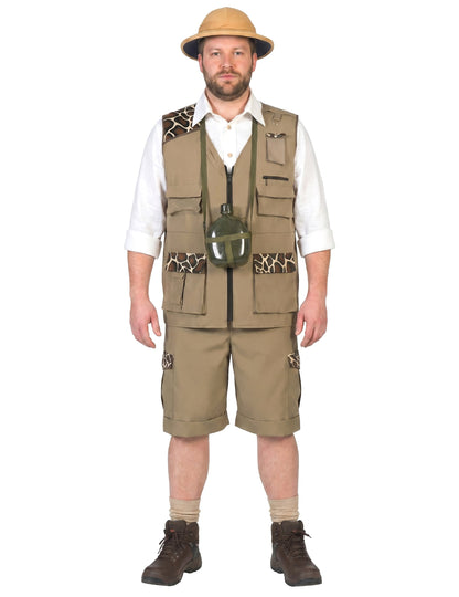Pánsky kostým safari dobrodruha