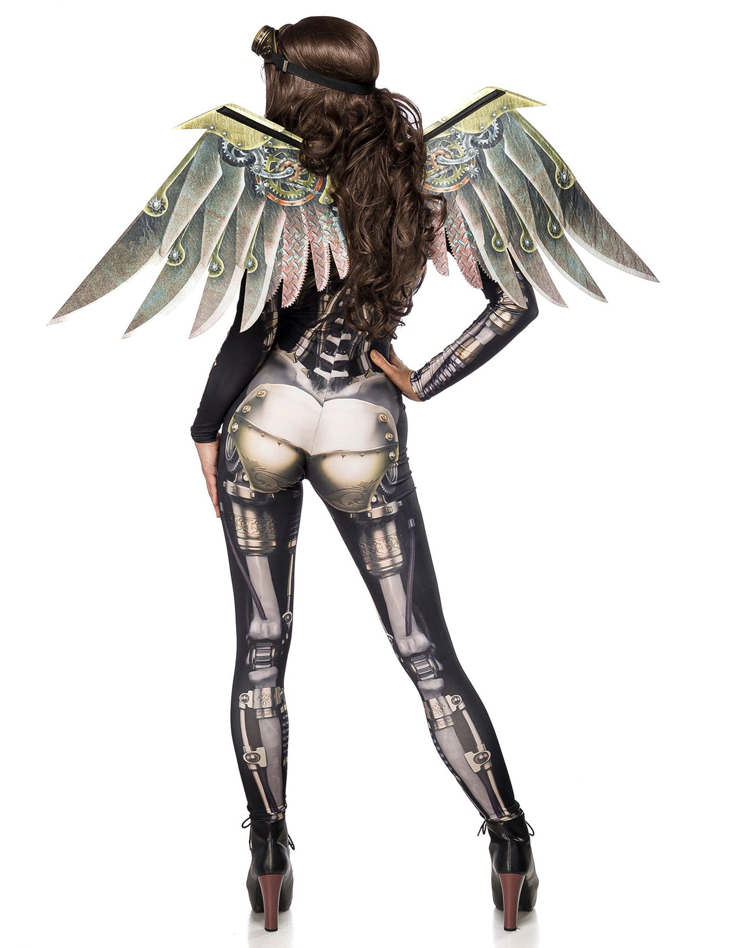 Luxusní steampunk pilotní kostým pro dámy