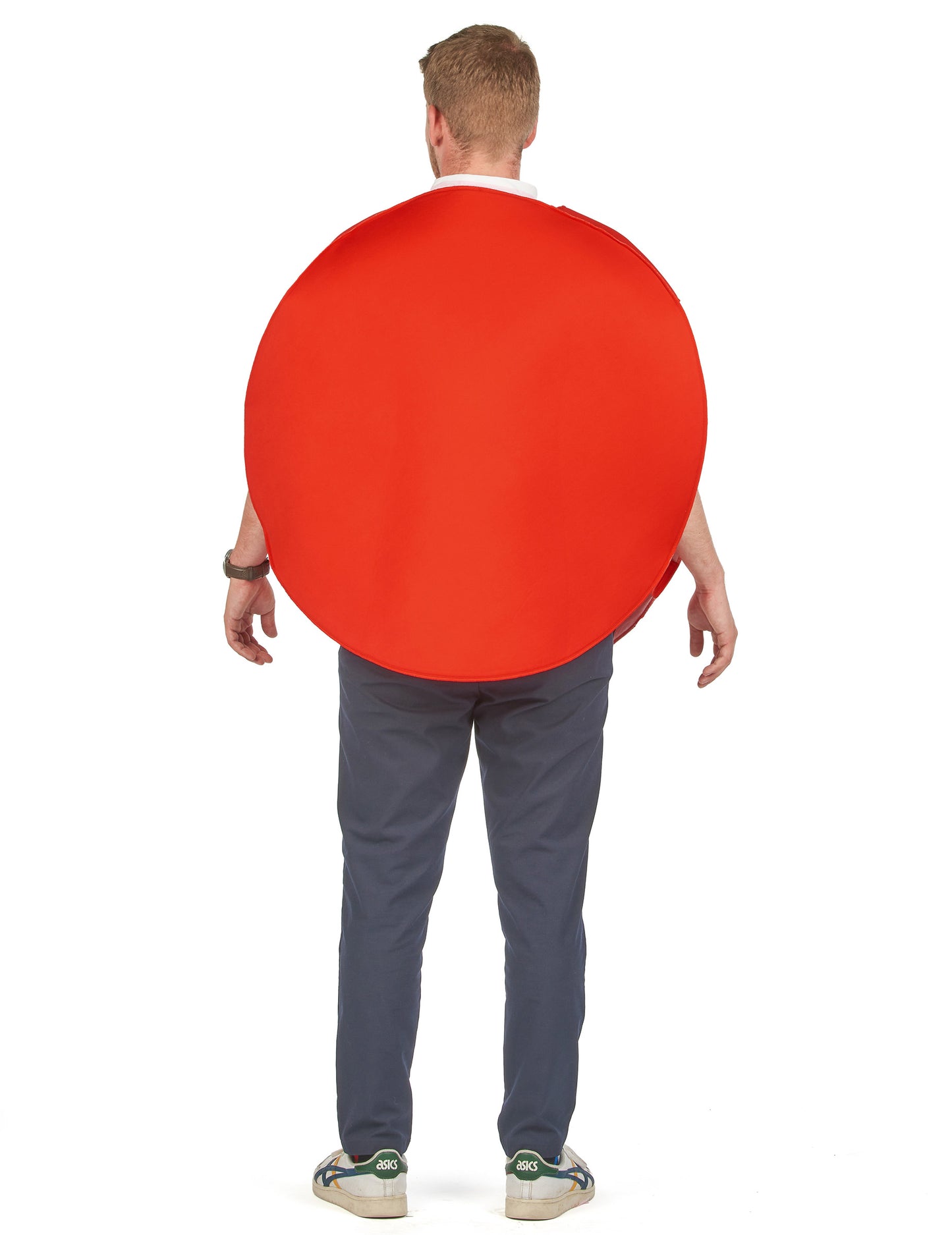 Babybel™-Kostüm in rot für Erwachsene