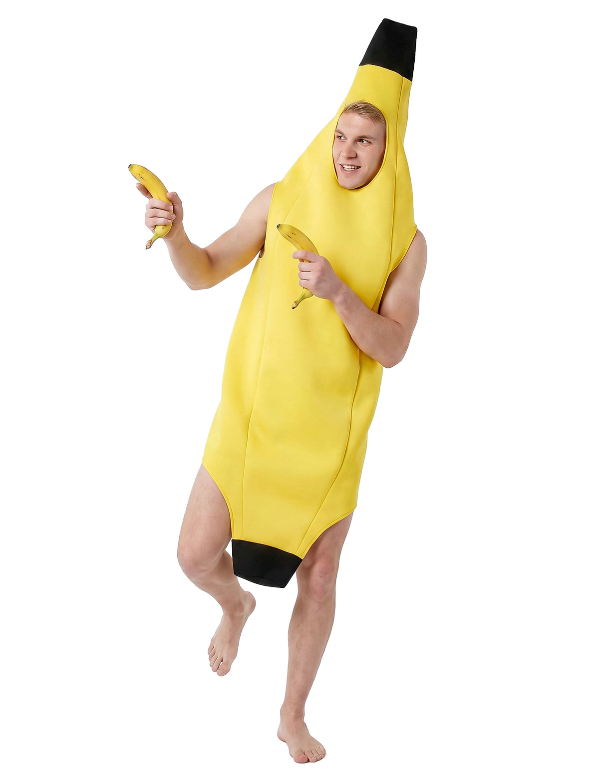 Vtipný banánový kostým pro dospělé