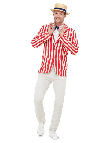 Pánský kostým holiče z 20. let 20. století